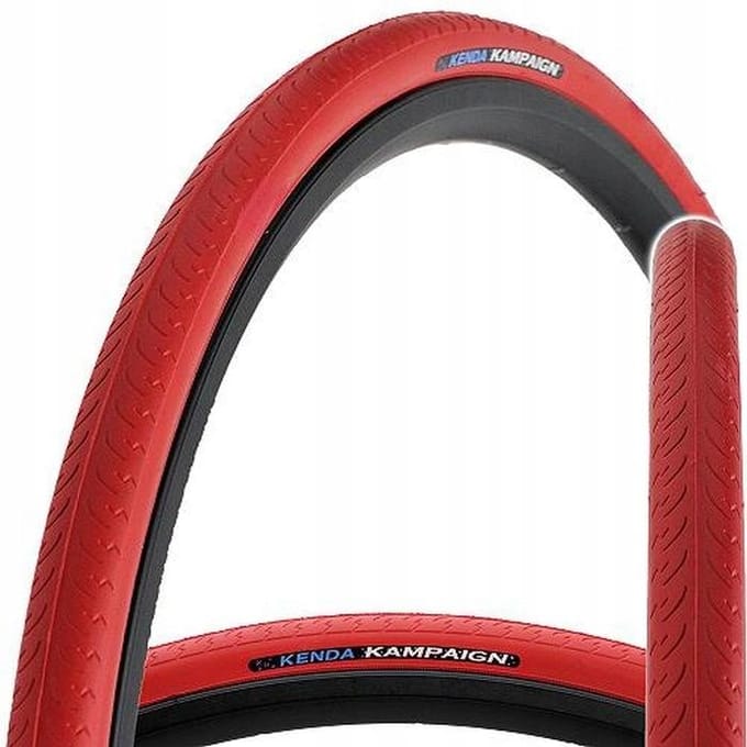 Kenda K177 Kampaign - Fietsband - 700 x 23c - Rood - Lage Rolweerstand