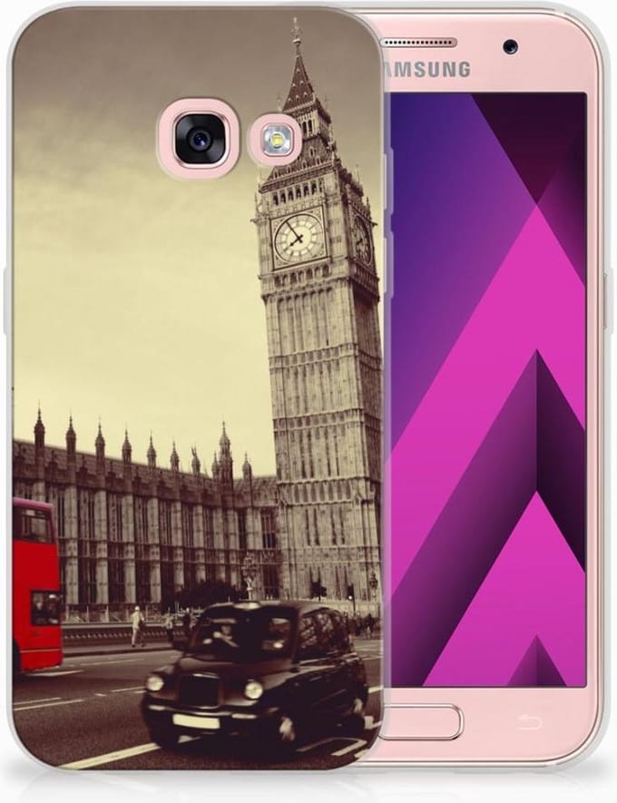 Samsung Galaxy A3 2017 Siliconen Back Cover Londen