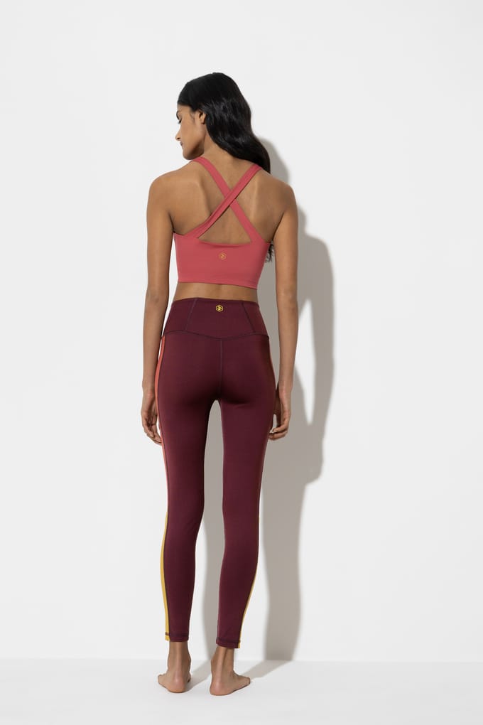 Bustier Serie Stretchable Marsala Red
