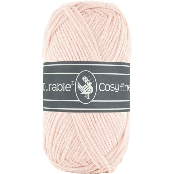 Durable Cosy Fine - 2192 pale pink - Katoen/Acryl Garen