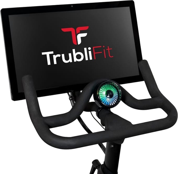 Fietsventilator - Hometrainer Accessoire - Blijf Koel Trainen - Directe Stroombron - 2 Snelheden - Wit