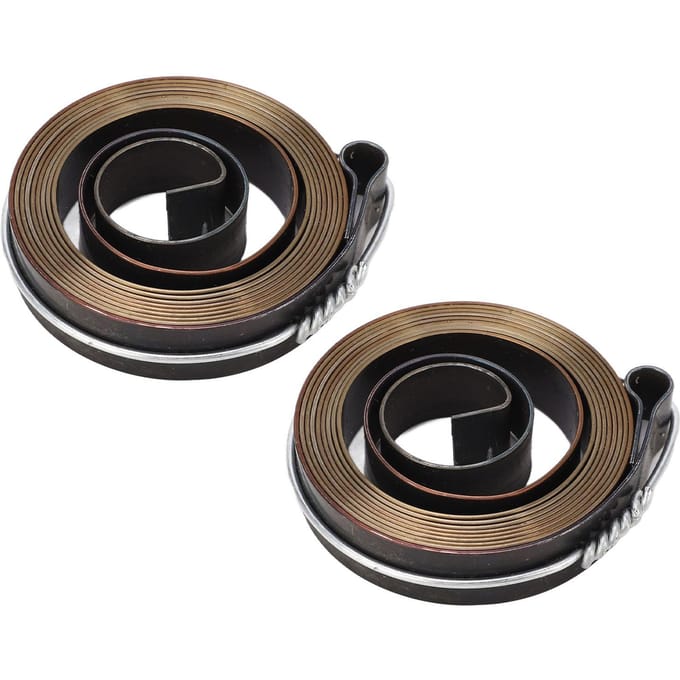 2 Stuks Boorkolomveer Verchroomd Staal Universele Pinole Voeding Retour Spiraalveer voor Boor- Freesmachine black