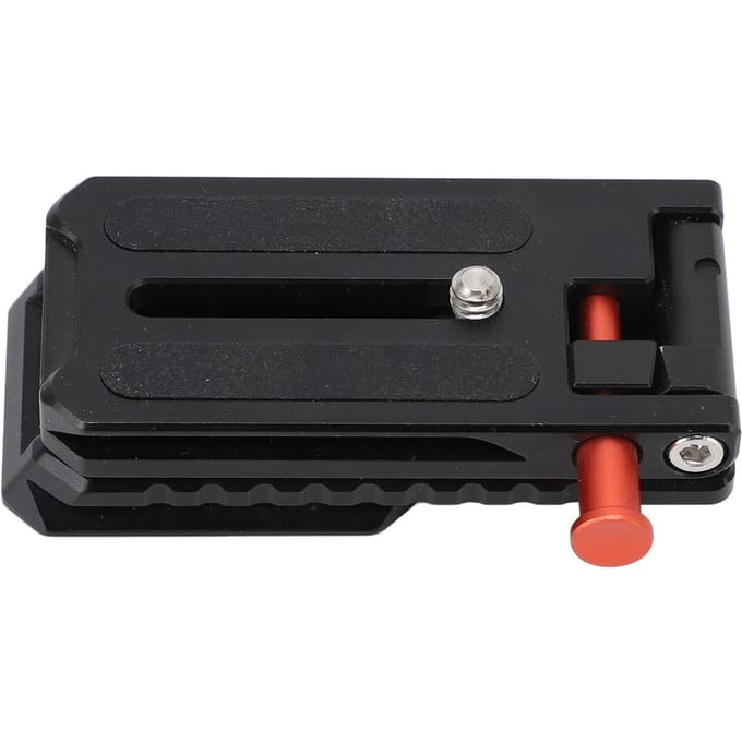 Camera L Vorm QR Plaat Universeel Opvouwbaar Verticaal Horizontaal Schakelen Camera Snelkoppelings L black