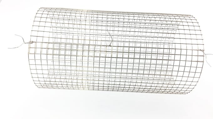 Vonkenvanger Gaas 30x 70 cm RVS