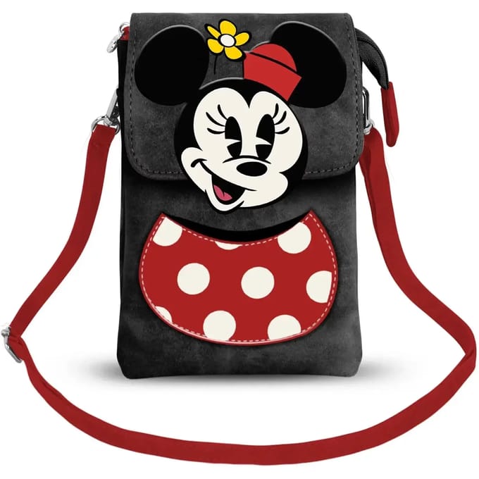 Karactermania - Disney - Minnie Mouse - Gezicht-Mobiele Telefoon Tas