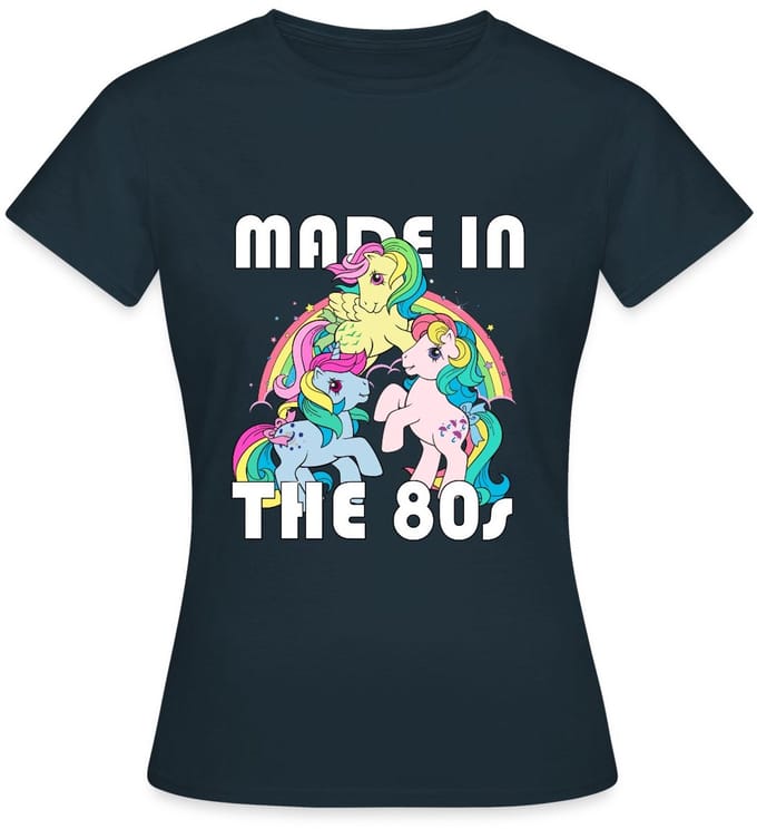 My Little Pony Retro Made In The 80's T-Shirt Dames