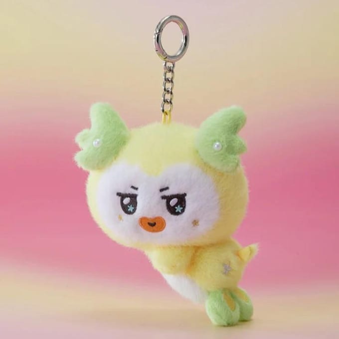 ATEEZ - [MIGHTEEZ Wonder Room] fee Pluche Sleutelhanger MINGYO (MINGI) beige
