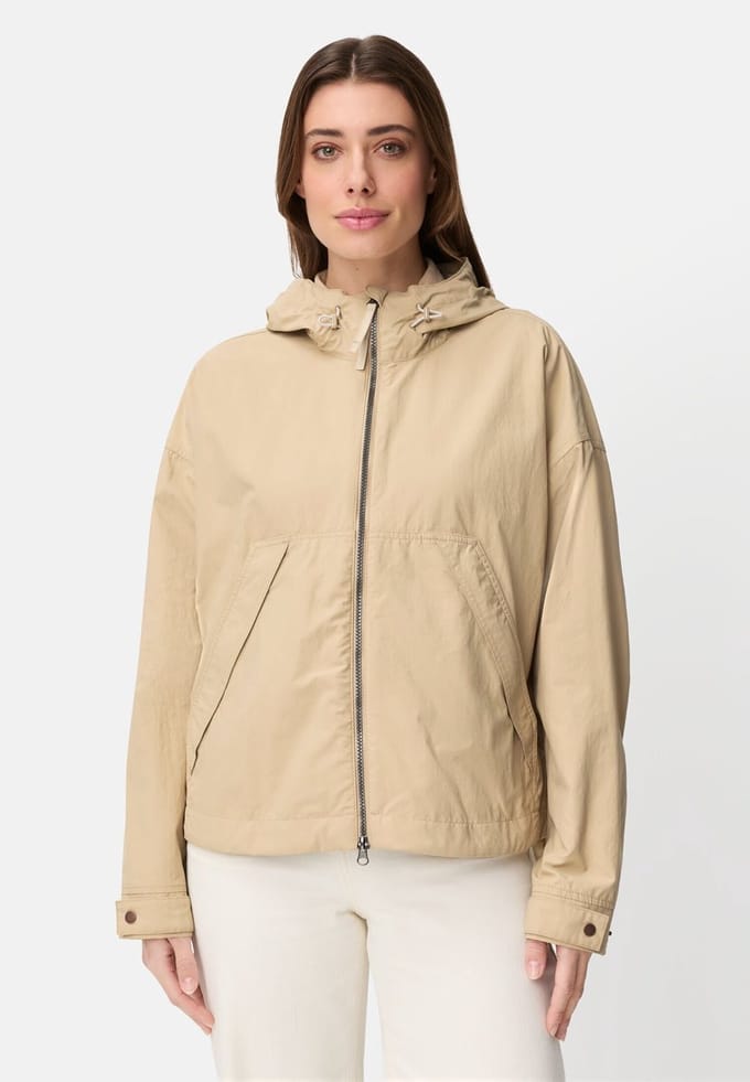 camel active Gemakkelijk in te pakken tussenjas in oversized fit - Maat - Zandwomenswear-48