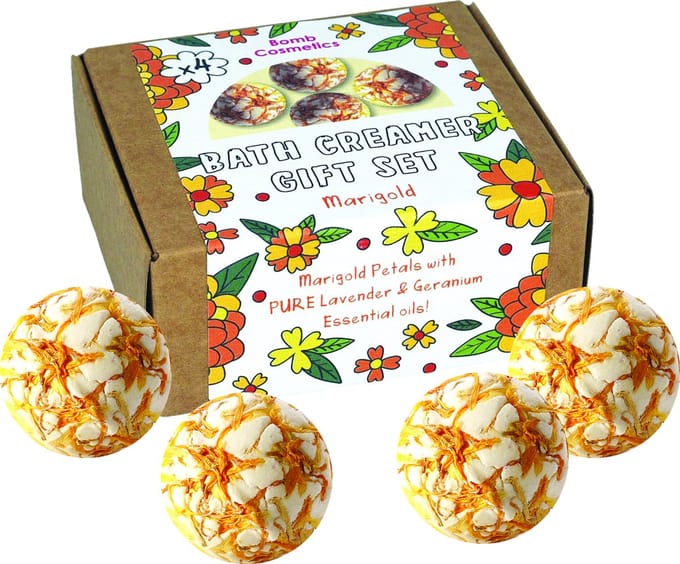 Bomb Raw Marigold Creamer Gift Set - BRUISBAL-GESCHENKSET - GESCHENK -GEUREN