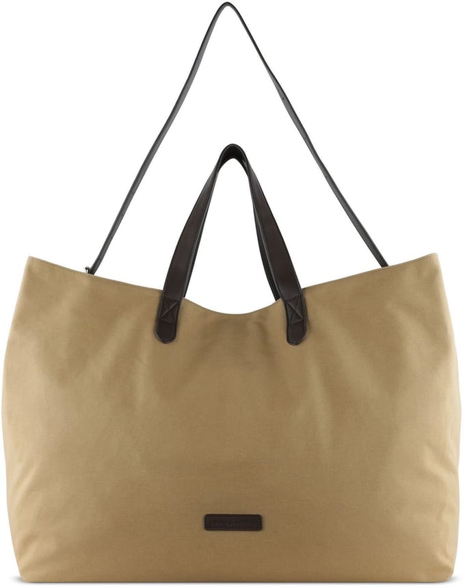 bugatti Schoudertas Finn Tote Bag Camel Lichtbruin