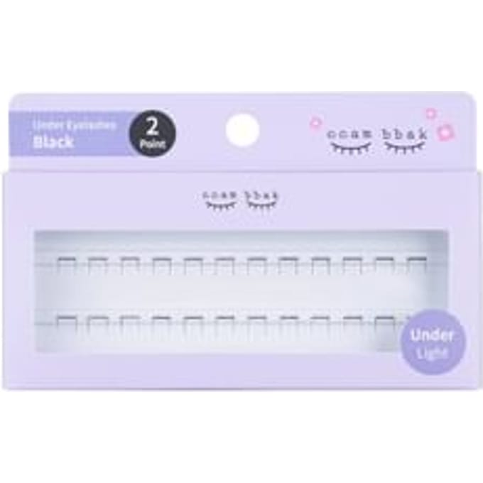 ccam bbak - Original Eyelash 2 Points - 13 Types Under Light Black