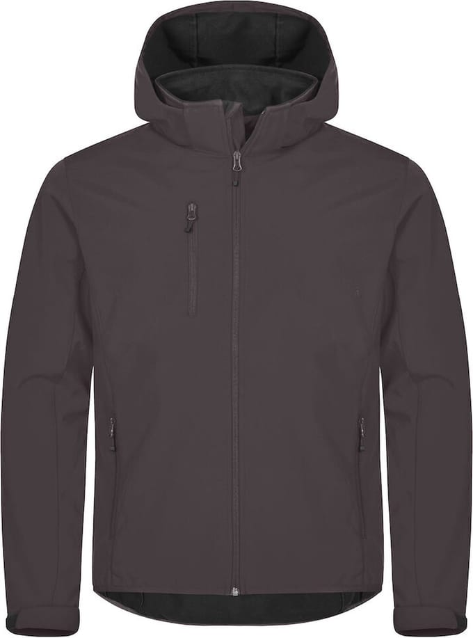 Clique Basic Hoody Softshell Jacket 020912 - Mannen - Pistol - S