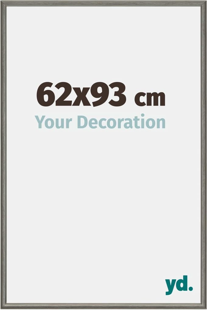 Your Decoration - Fotolijst 62x93 cm - Aluminium - Mercury Structuur - New York