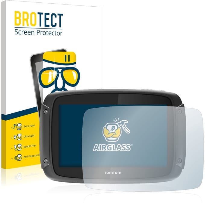 Screenprotector voor TomTom Rider 450 Beschermglas transparant