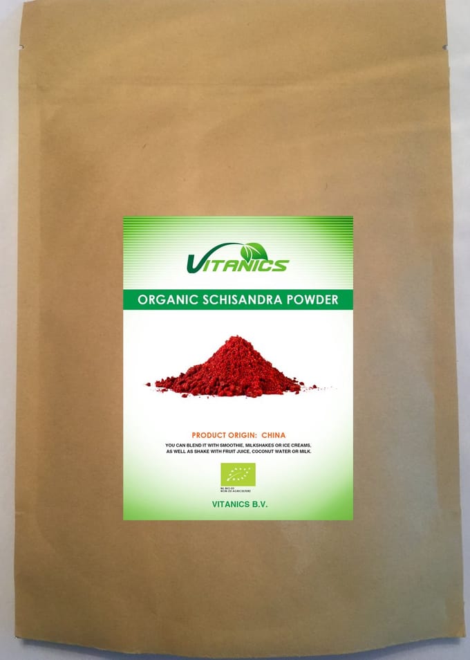 Biologische Schisandra Poeder (Schisandra Powder Organic) 125g