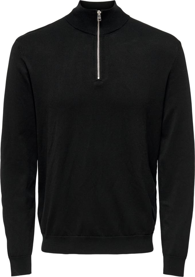 ONLY & SONS ONSWYLER LIFE LS HALF ZIP KNIT Heren Trui - Maat L