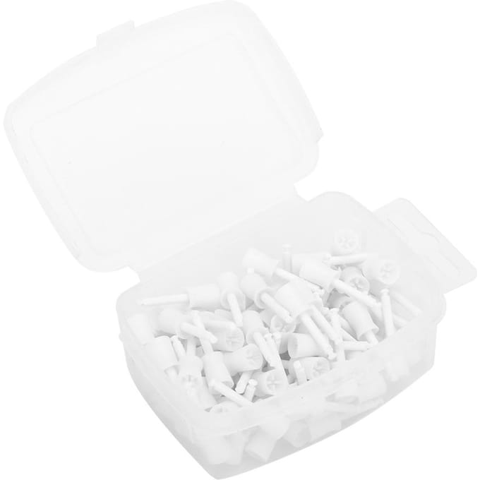 100pcsboîte Cupule de Polissage Dentaire Jetable Matériaux Dentaires Accessoire Dentaire white