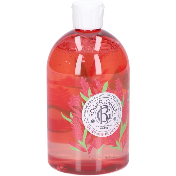 Roger & Gallet Gingembre Rouge Gel Douche Bienfaisant 500ml