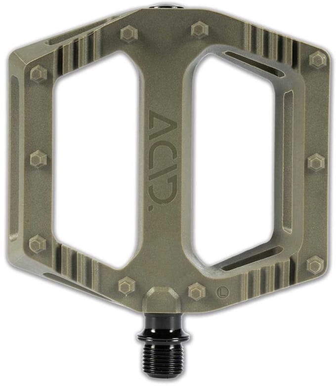 ACID Platte Pedalen C6-ZP OLIVE