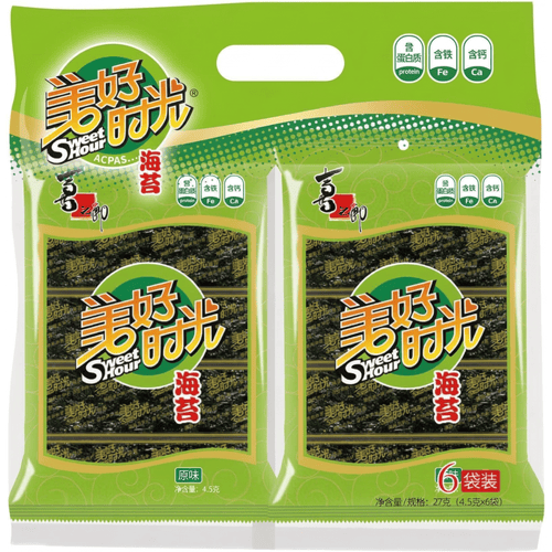 Strong Happy Time zeewier 4,5 g*6