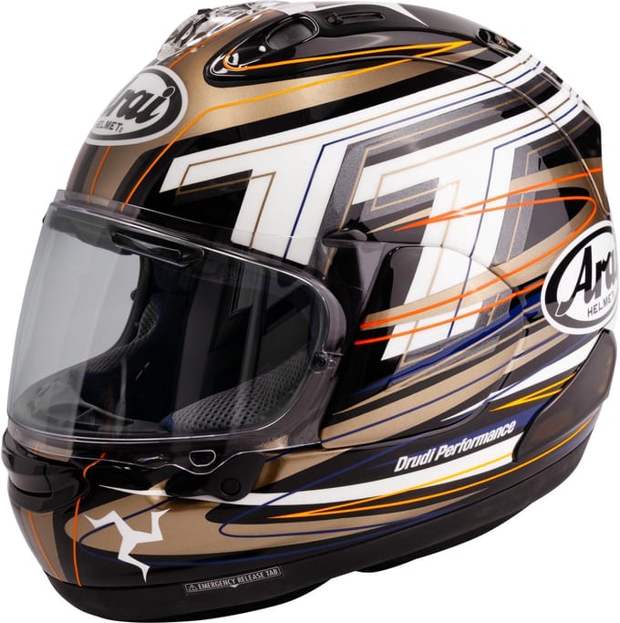 Arai RX-7V Evo Isle Of Man TT 2026 Limited Editon Helm - Maat L -