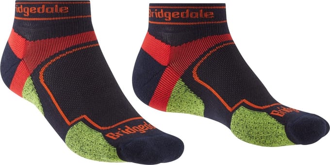Bridgedale Heren Hardloopsokken Sneaker Coolmax Navy