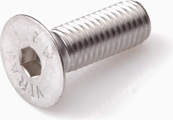 Inbusbout rvs A2 pk M6 x20mm DIN7991