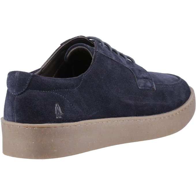 Hush Puppies Rafael Suède Heren Navy Veterschoenen