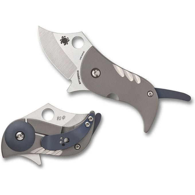 Spyderco Zakmes Pochi Titanium CPM S45CV PE