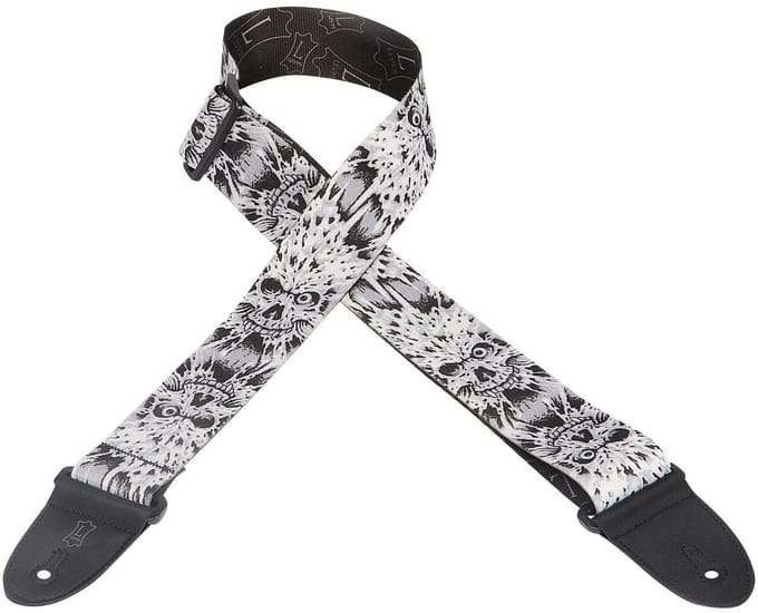 Levys Leathers MP-16 polyester gitaarband met print