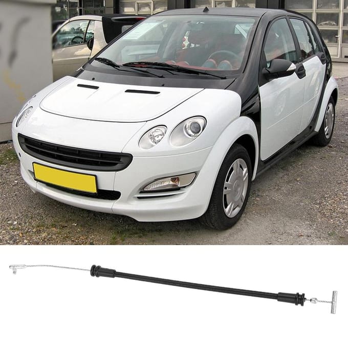Buitenkabel voor voorportier geschikt voor Smart Forfour 20042006 A4547230169 white