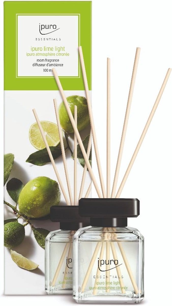 Ipuro Geurstokjes Essentials Lime Light 100 ml