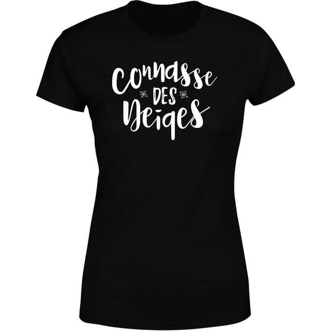 Connasse Des Neiges Women's T-Shirt - Black - 3XL