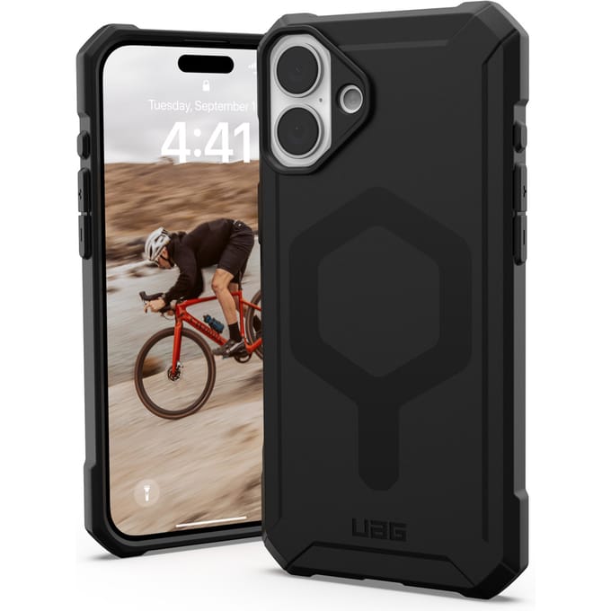 UAG - Essential Armor Mag geschikt voor iPhone 16 Plus Hoesje - zwart | zwart