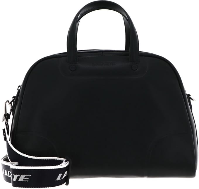 LACOSTE Schoudertas Handtas Lacoste Original Bowling Bag Sinople Marine 166 Blanc Donkergroen
