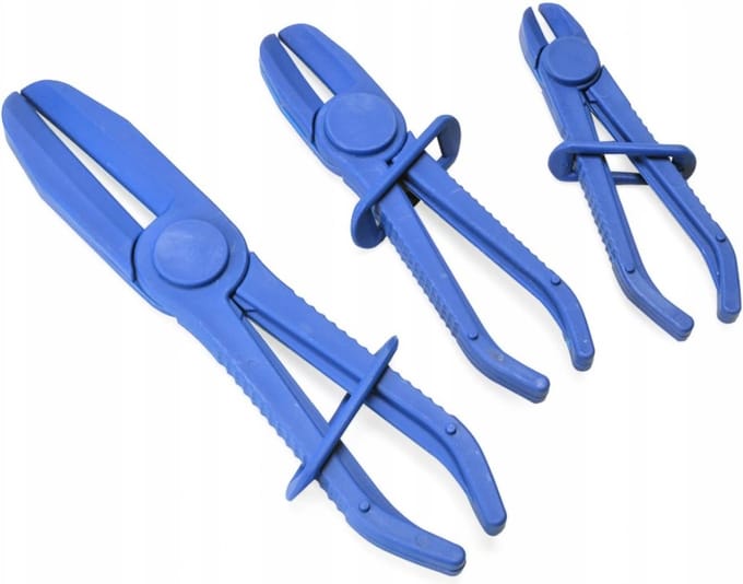 3 Delige Slangklemmen Set 155/185/255 mm.