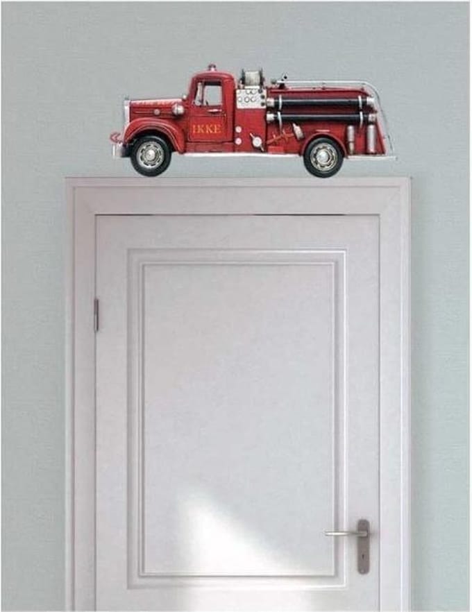 Muursticker Brandweer