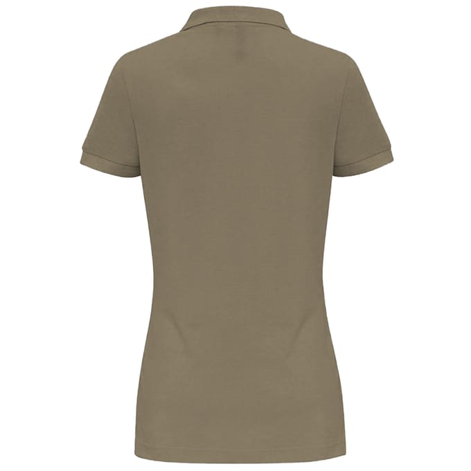 Asquith & Fox Dames/dames Poloshirt met korte mouwen en effen mouwen (Khaki)