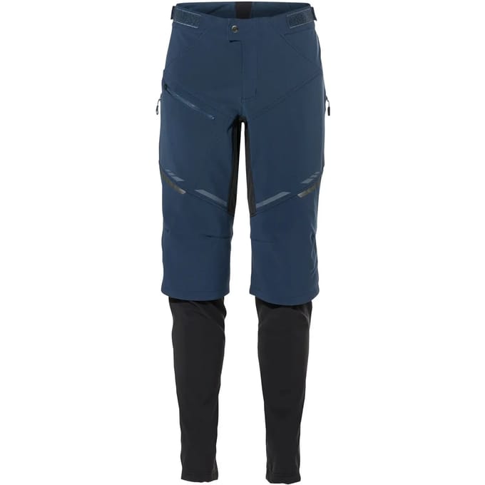 Vaude Bike Virt Softshell Ii Broek Blauw S Man