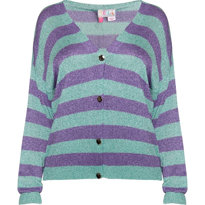 IZIA Vest Dames Aqua Paars