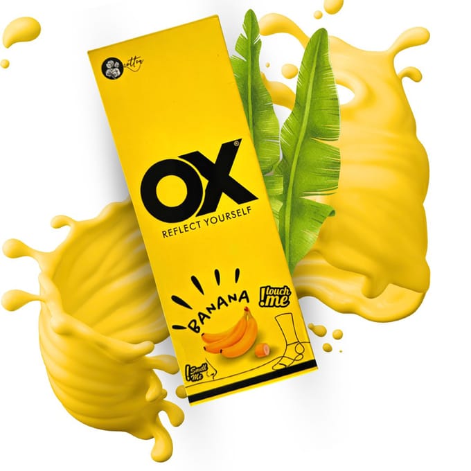 Set van 6 lage sokken OX met frisse geuren
