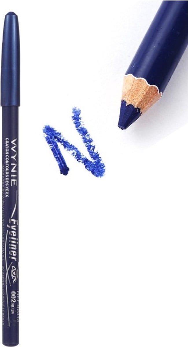Wynie - Oogpotlood - Blauw / Blue - Nummer 002 - 1 stuks