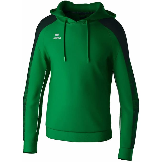 Erima Evo Star Sweatshirt Met Capuchon Kinderen - Groen | Maat: 152