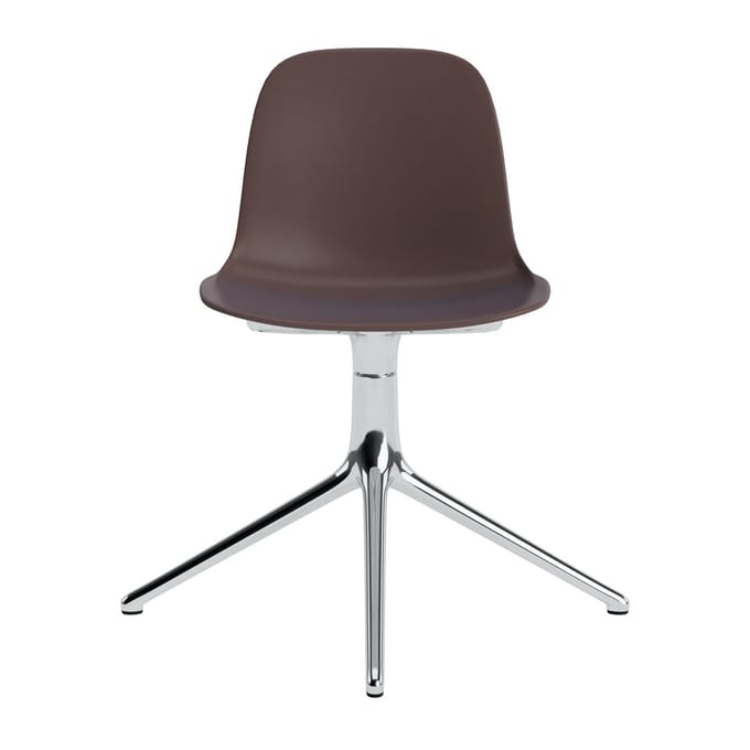 Normann Copenhagen Form Draaistoel - NormannCopenhagenFormBrown - aluminium