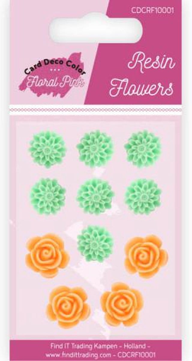 Resin Flowers - Yvonne Creations - Floral Pink