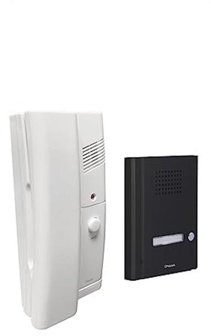 Deurintercom met 2-draadsaansluiting voor effectieve communicatie