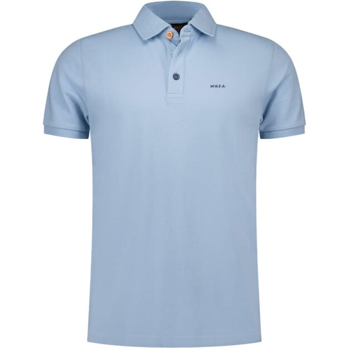 NZA Polo Hawera Sky Blauw - Maat M - Heren