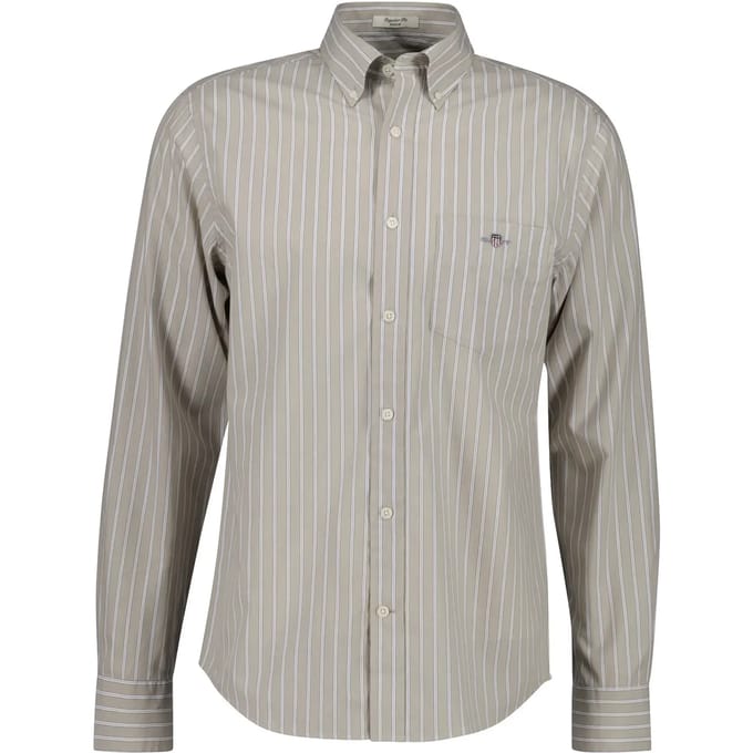 Gestreept shirt met lange mouwen Gant Reg Poplin
