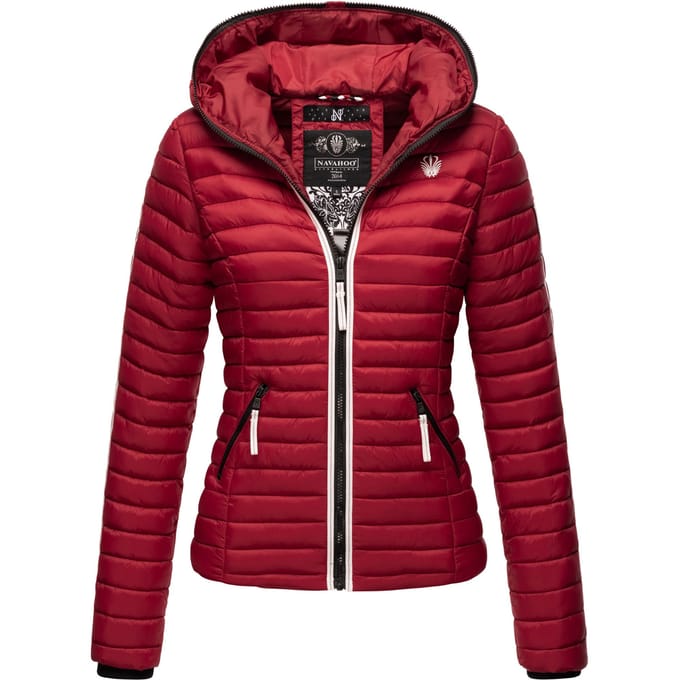 Navahoo Dames Gewatteerde Jas Kimuk Princess – Licht, Modern & Met Capuchon