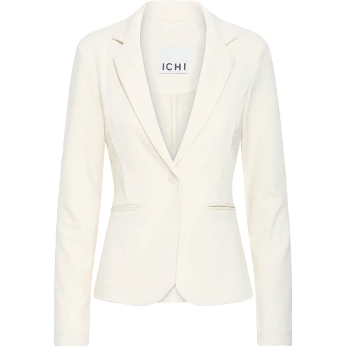 slim fit blazer van viscosemix model 'KATE LUMINA'
